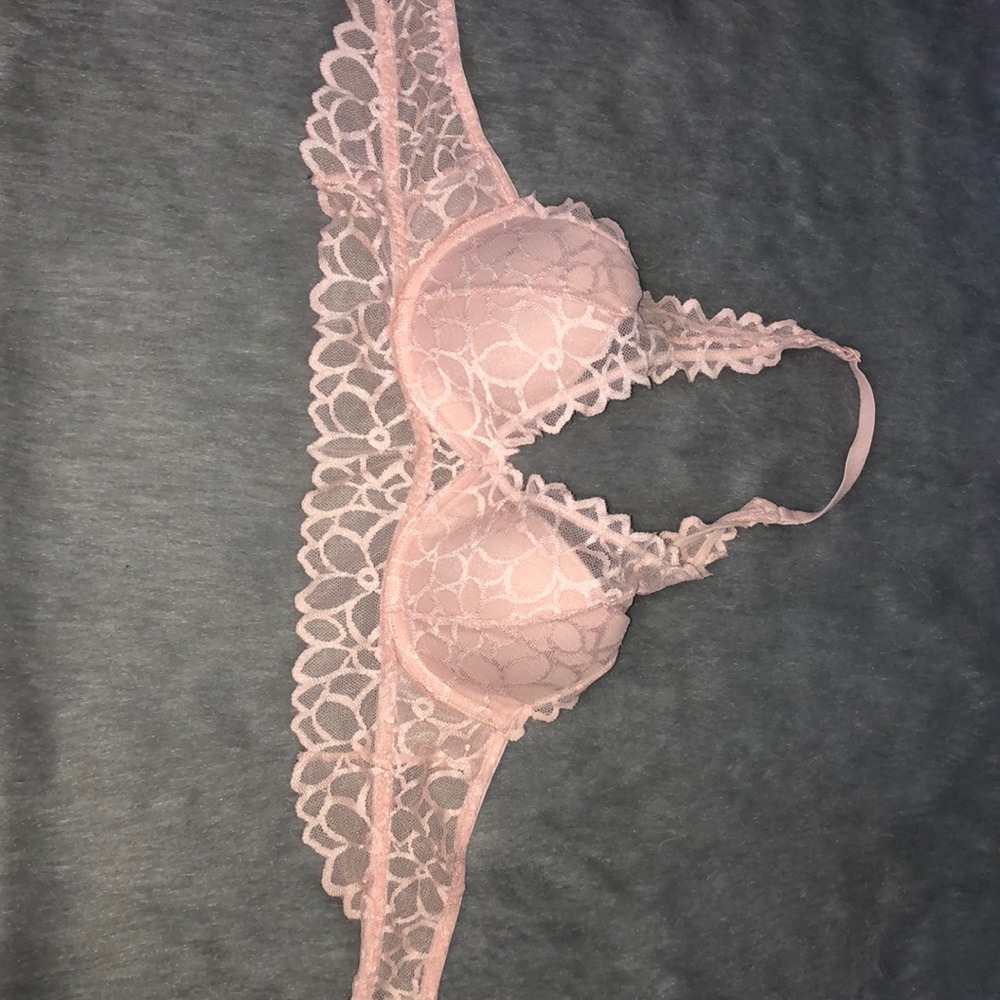 Victoria’s Secret Pink halter lace bralette